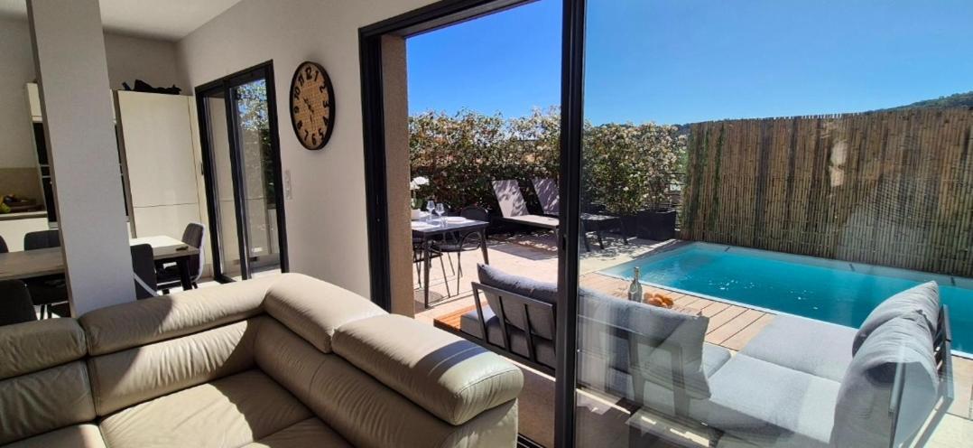 Villa Moderne De Standing Avec Piscine Privee A 400M De La Plage - 4 Chambres Conca Exteriör bild