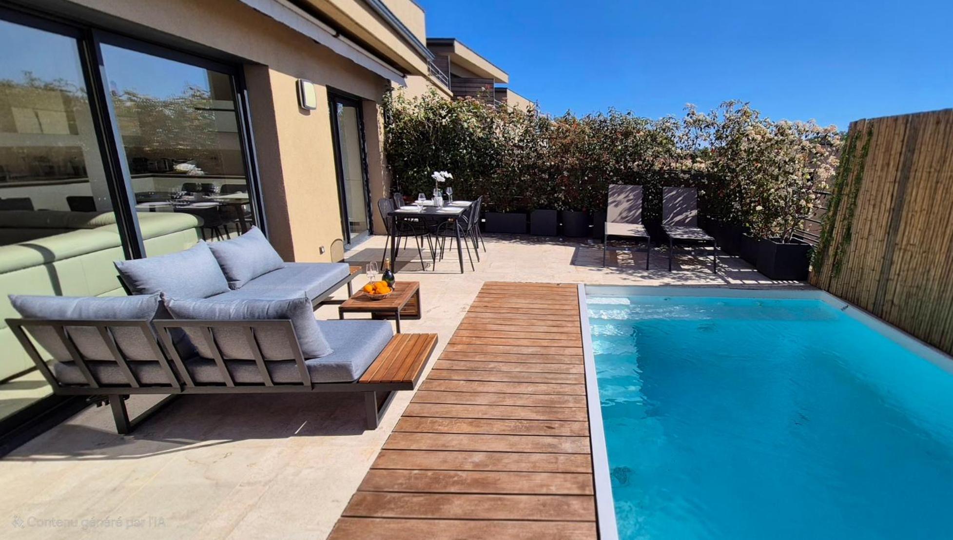 Villa Moderne De Standing Avec Piscine Privee A 400M De La Plage - 4 Chambres Conca Exteriör bild